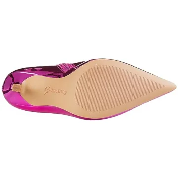 Stylish Hot Pink Ankle Boots for Women by The Drop