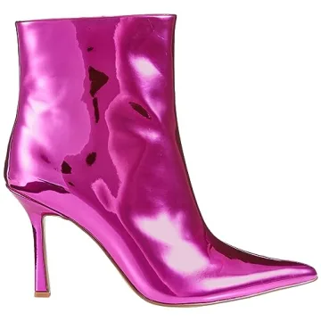 Stylish Hot Pink Ankle Boots for Women by The Drop