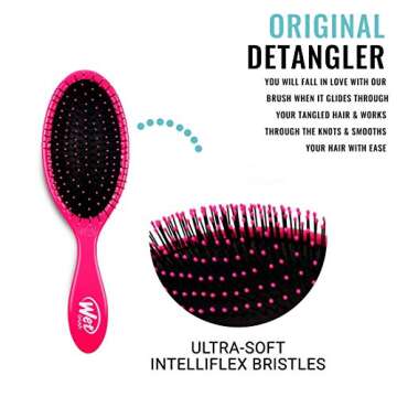 Wet Brush Hair Detangler Original and Mini Duo for All Hair Types