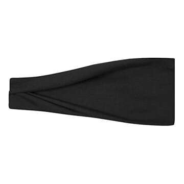 Huachi Workout Headband for Women Athletic Non Slip for Short Long Hair Yoga Running Sports Hair Ban...