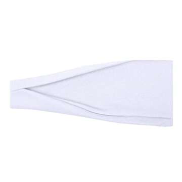 Huachi Workout Headband for Women Athletic Non Slip for Short Long Hair Yoga Running Sports Hair Bands Bandeau Headbands Sweat Hair Accessories 6 Pack