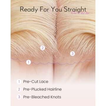 Arabella 613 Lace Front Wig - Premium Human Hair, Ready to Wear