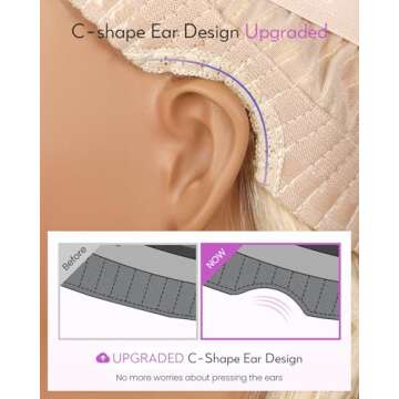 Arabella 613 Lace Front Wig - Premium Human Hair, Ready to Wear