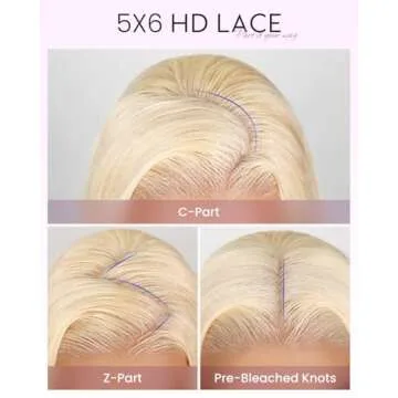 Arabella 613 Lace Front Wig - Premium Human Hair, Ready to Wear