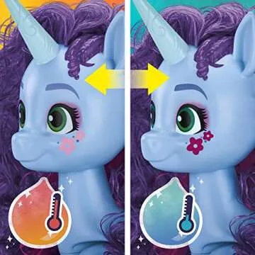 My Little Pony Toys Misty Brightdawn Style of The Day, 5-Inch Hair Styling Dolls, Toys for 5 Year Old Girls and Boys