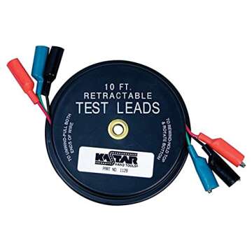 Lang Tools Retractable Test Leads for Effortless Electrical Testing