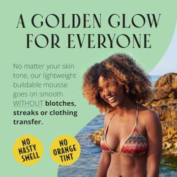 Skinerals Organic Self Tanner Mousse, Extra Dark Tan