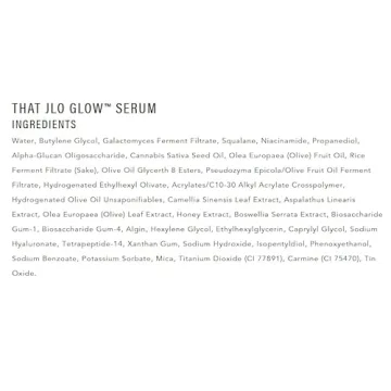 JLO BEAUTY That JLo Glow Serum for Radiant Skin