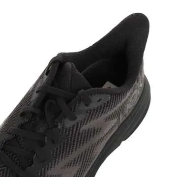 HOKA ONE ONE Men's Clifton 9 Sneaker, Black/Black, 7.5