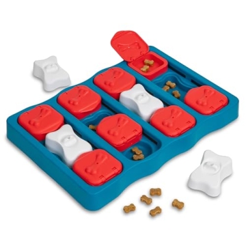 Outward Hound Nina Ottosson Dog Brick Puzzle - Interactive Treat Toy for Mental Stimulation
