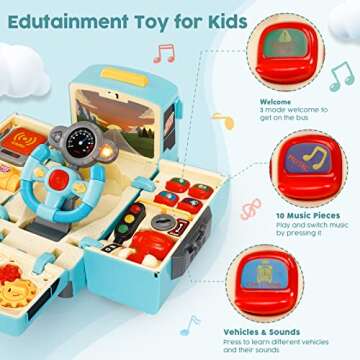 Joyibay Car Toy Bus - Educational Toy for Toddlers
