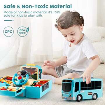 Joyibay Car Toy Bus - Educational Toy for Toddlers