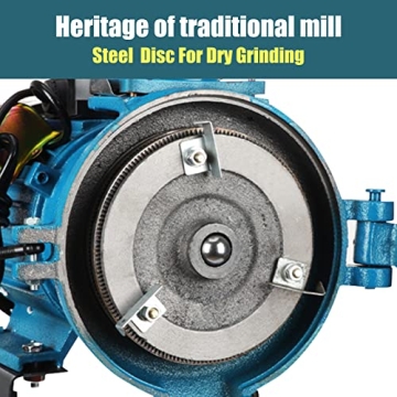 Electric Grain Grinder Mill - 3000W Efficient Grinding Power