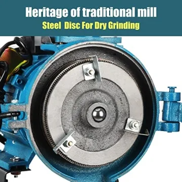 Electric Grain Grinder Mill - 3000W Efficient Grinding Power