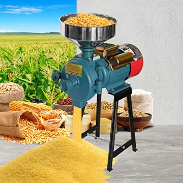 Electric Grain Grinder Mill - 3000W Efficient Grinding Power
