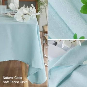 50" Round Tablecloth for Dining & Outdoor Events
