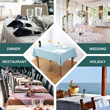 50" Round Tablecloth for Dining & Outdoor Events