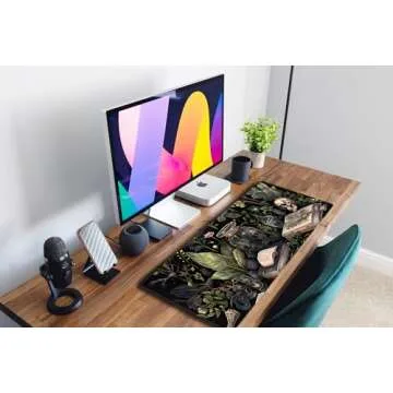Dark Academia XL Desk Pad - Elegant Mouse Pad Décor