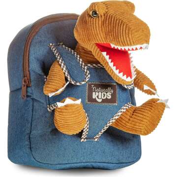 Dinosaur Backpack for Kids 3-5 - Perfect Gift Idea