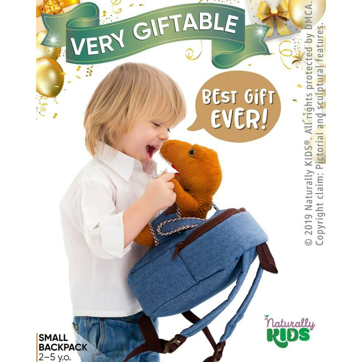 Dinosaur Backpack for Kids 3-5 - Perfect Gift Idea