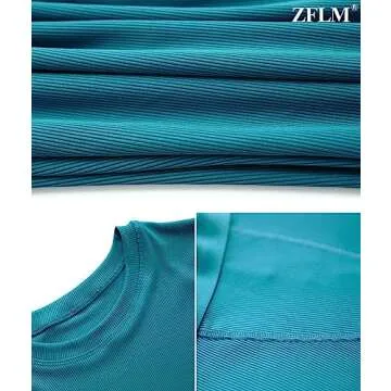 ZFLM Casual Workout Two Piece Outfits for Women