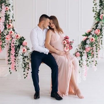 Meide Group USA 14" Real Touch Peony Bunch for Home Decor