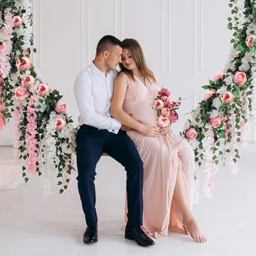 Meide Group USA 14" Real Touch Peony Bunch for Home Decor