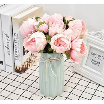 Meide Group USA 14" Real Touch Peony Bunch for Home Decor