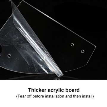 Clear Nail Polish Organizer, Acrylic Nail Polish Holder 2/3/4/5/6 Rows Counter Display Rack Holds Up 38-108 Bottles for Home and Store Display