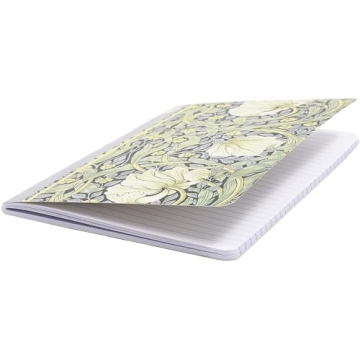 Elegant William Morris Travel Journals - 6 Pack Set