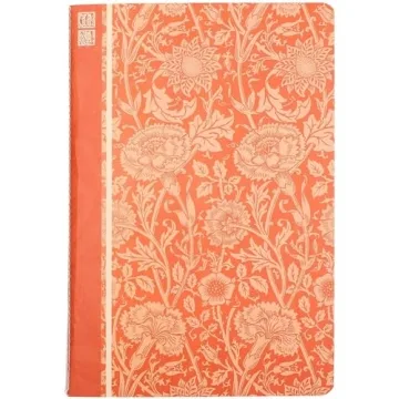 Elegant William Morris Travel Journals - 6 Pack Set