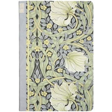 Elegant William Morris Travel Journals - 6 Pack Set