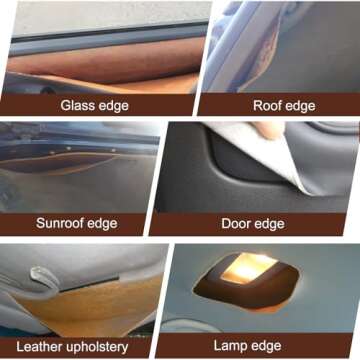 Headliner Repair Glue - Professional Grade Adhesive with Built-In Brush for Automotive Upholstery Re...