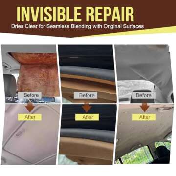 Headliner Repair Glue for Car Interiors, Waterproof & Non-Toxic