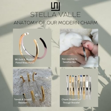 Stella Valle Gold Mother-Daughter Cuff Bracelets Set