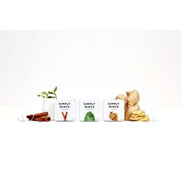 Simply Mints Variety Pack - Peppermint, Ginger, Cinnamon