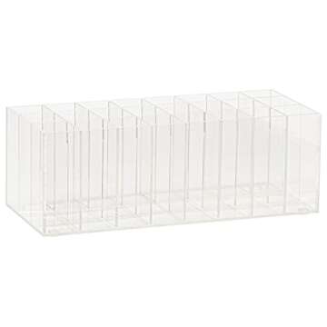 Glamlily Lipgloss and Lipstick Organizer - 60 Slots