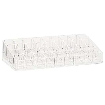 Glamlily Lipgloss and Lipstick Organizer - 60 Slots