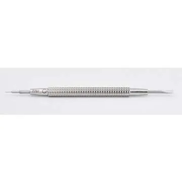 Bergeon 7767-S Watch Spring Bar Tool - Long Stainless Steel Handle with Replaceable Screw in Fine St...