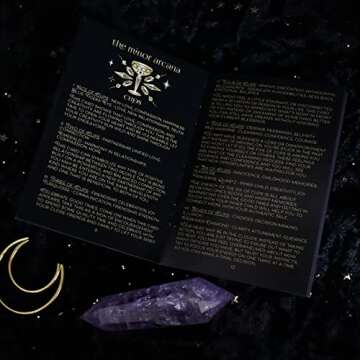 Moonstruck Crystals Gold Crystalstruck Tarot Deck