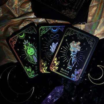 Moonstruck Crystals Gold Crystalstruck Tarot Deck