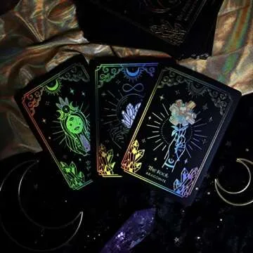 Moonstruck Crystals Gold Crystalstruck Tarot Deck