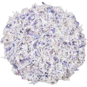 All Natural Lavender Paper Bedding for Small Pets