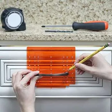 Rok Hardware Cabinet Drill Mounting Template