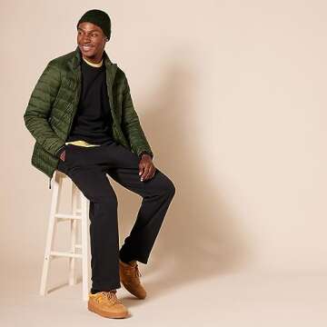 Amazon Essentials Men's Fleece Crewneck Sweatshirt