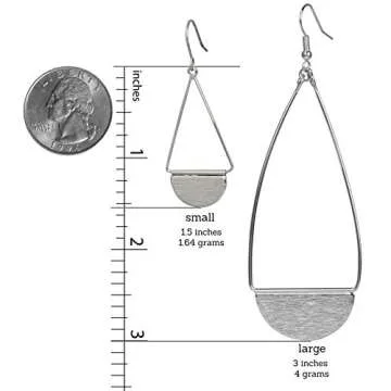 Lightweight Rose Gold Statement Earrings for Stylish Women