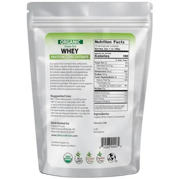 Organic Whey Protein Concentrate for Health & Wellness