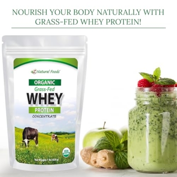 Organic Whey Protein Concentrate for Health & Wellness