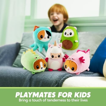 Joyful AVOCATO Cat Plush Toy for All Ages