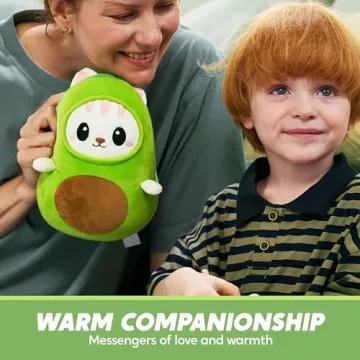 Joyful AVOCATO Cat Plush Toy for All Ages